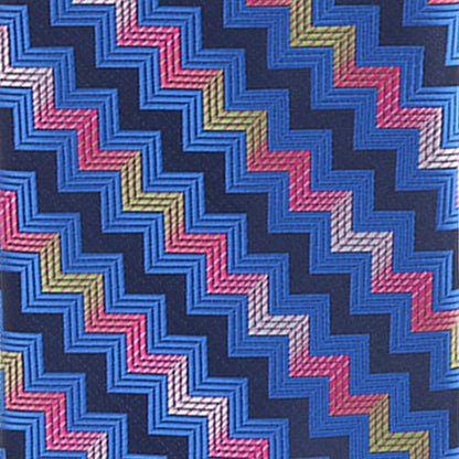 Vittorio Farina Men's Geometric Design Necktie & Pocket Square - D-1178 - Necktie & Pocket Square - Vittorio Farina