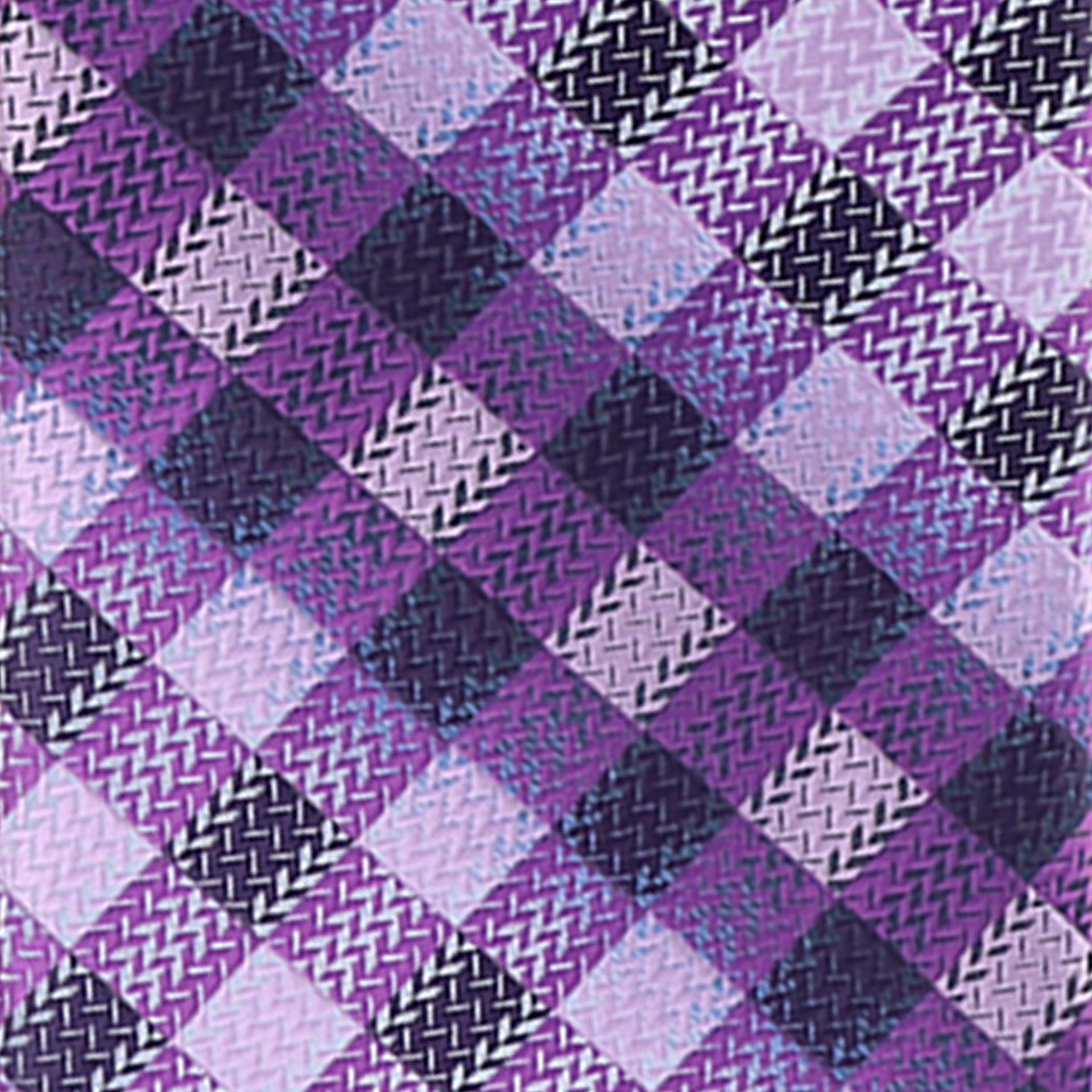 Vittorio Farina Men's Geometric Design Necktie & Pocket Square - D-1258 - Necktie & Pocket Square - Vittorio Farina