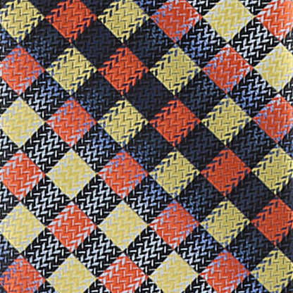 Vittorio Farina Men's Geometric Design Necktie & Pocket Square - D-1258 - Necktie & Pocket Square - Vittorio Farina