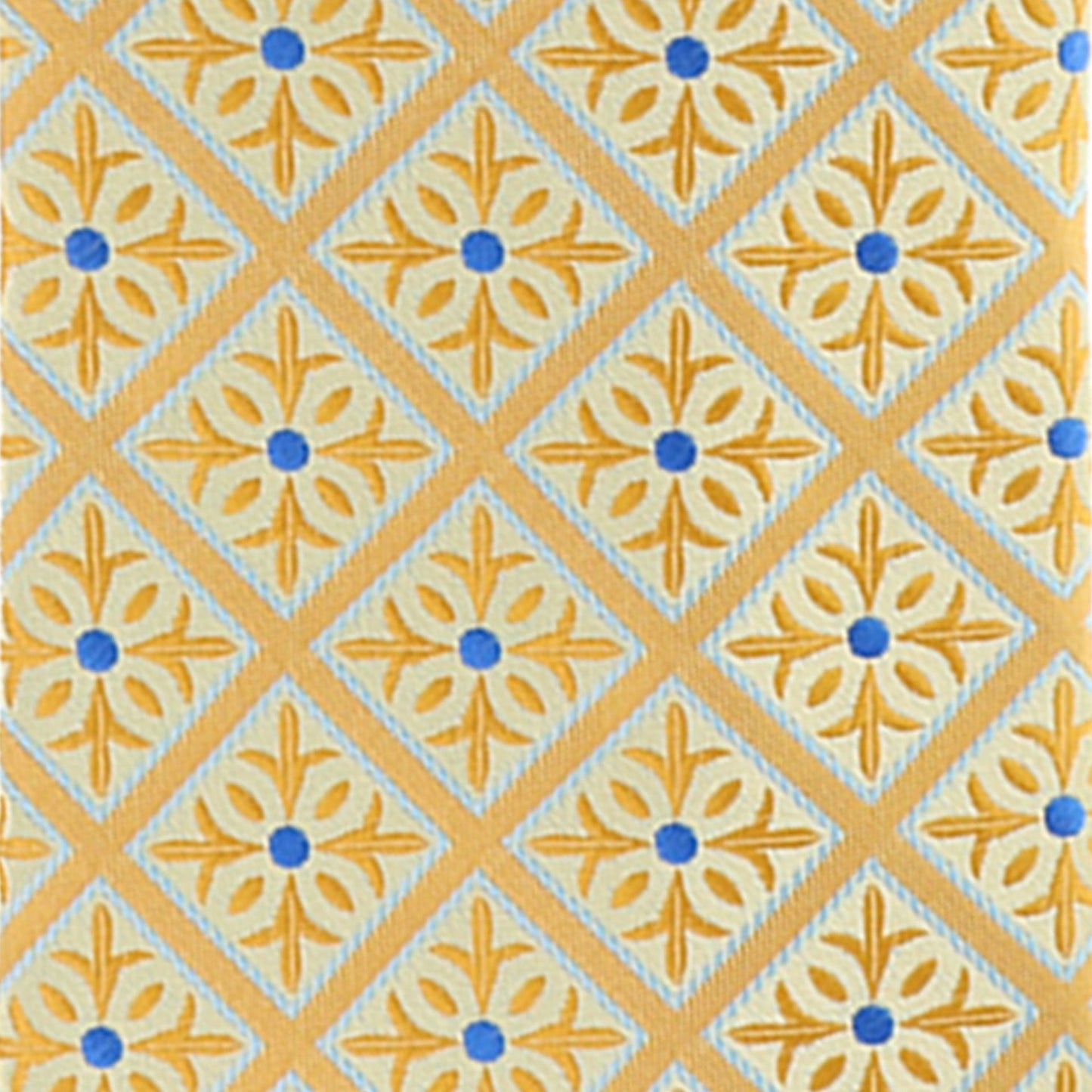 Vittorio Farina Men's Geometric Design Necktie & Pocket Square - D-1258 - Necktie & Pocket Square - Vittorio Farina
