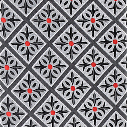 Vittorio Farina Men's Geometric Design Necktie & Pocket Square - D-1258 - Necktie & Pocket Square - Vittorio Farina