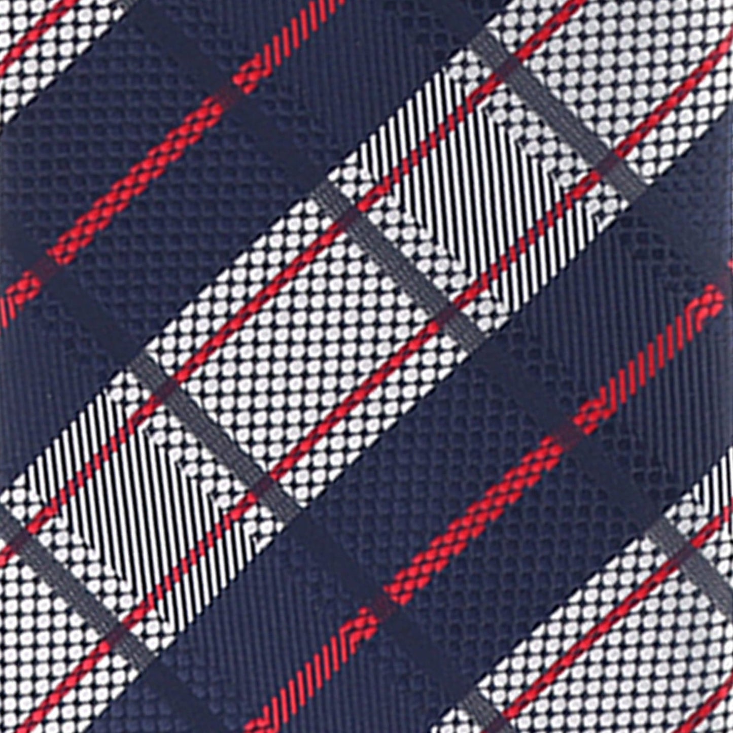 Vittorio Farina Men's Geometric Design Necktie & Pocket Square - D-1258 - Necktie & Pocket Square - Vittorio Farina