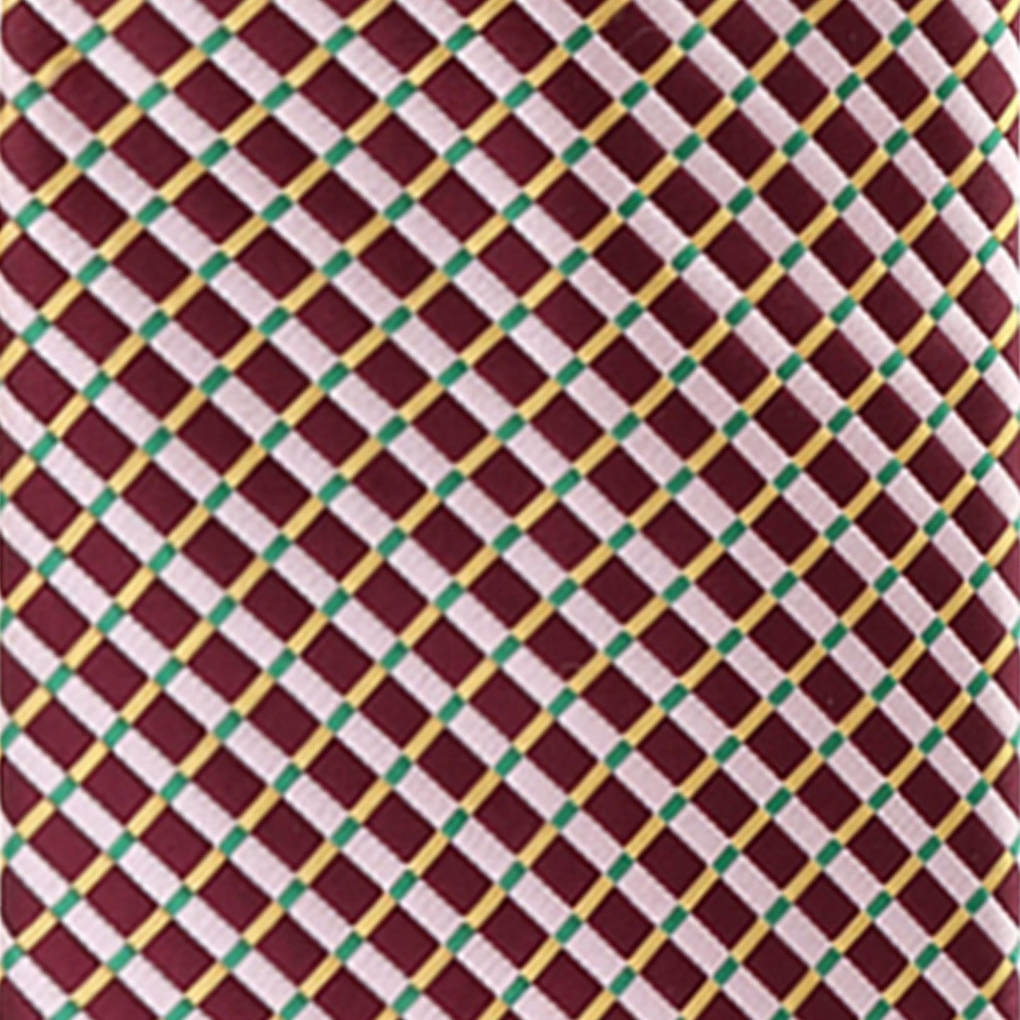 Vittorio Farina Men's Geometric Design Necktie & Pocket Square - D-1292 - Necktie & Pocket Square - Vittorio Farina