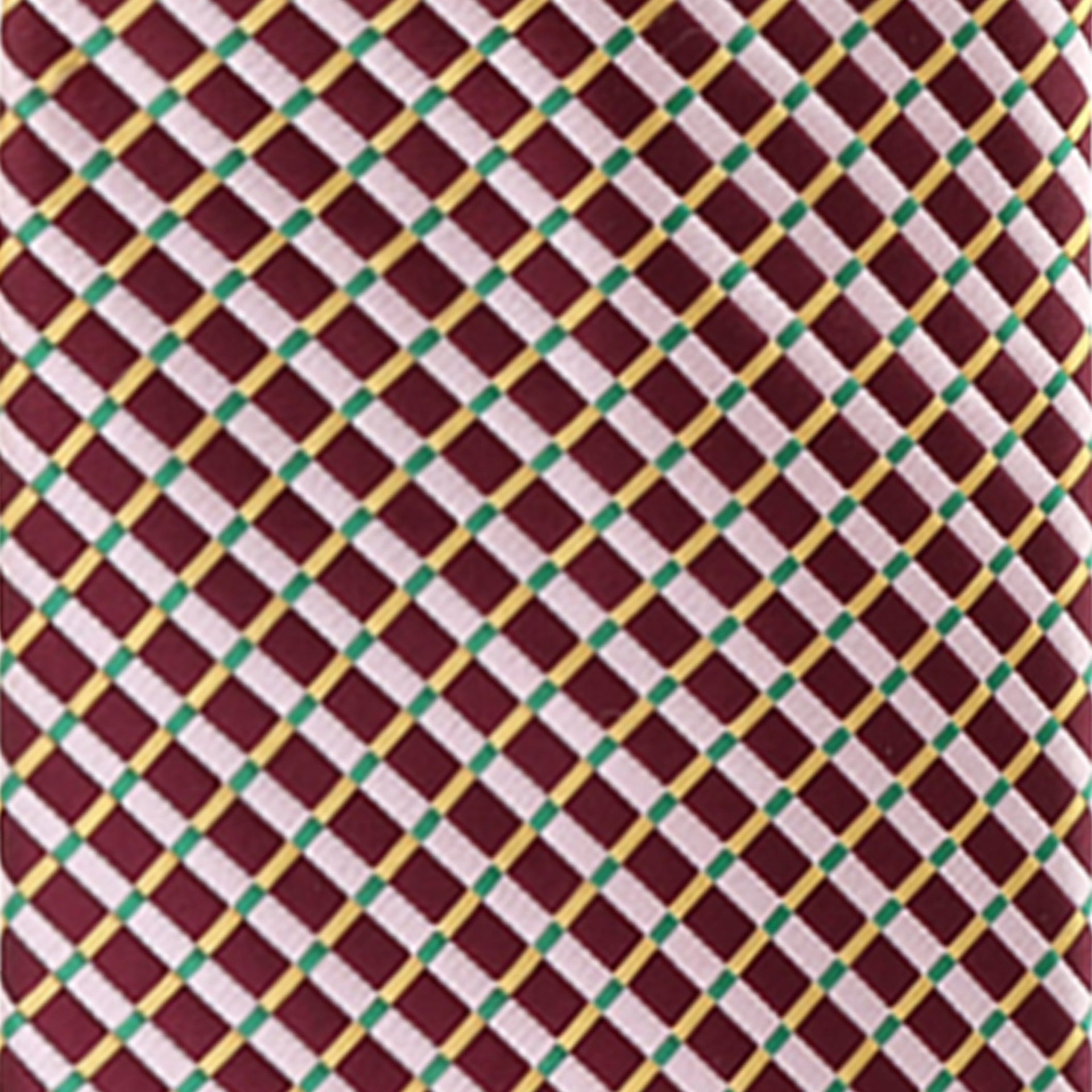 Vittorio Farina Men's Geometric Design Necktie & Pocket Square - D-1292 - Necktie & Pocket Square - Vittorio Farina