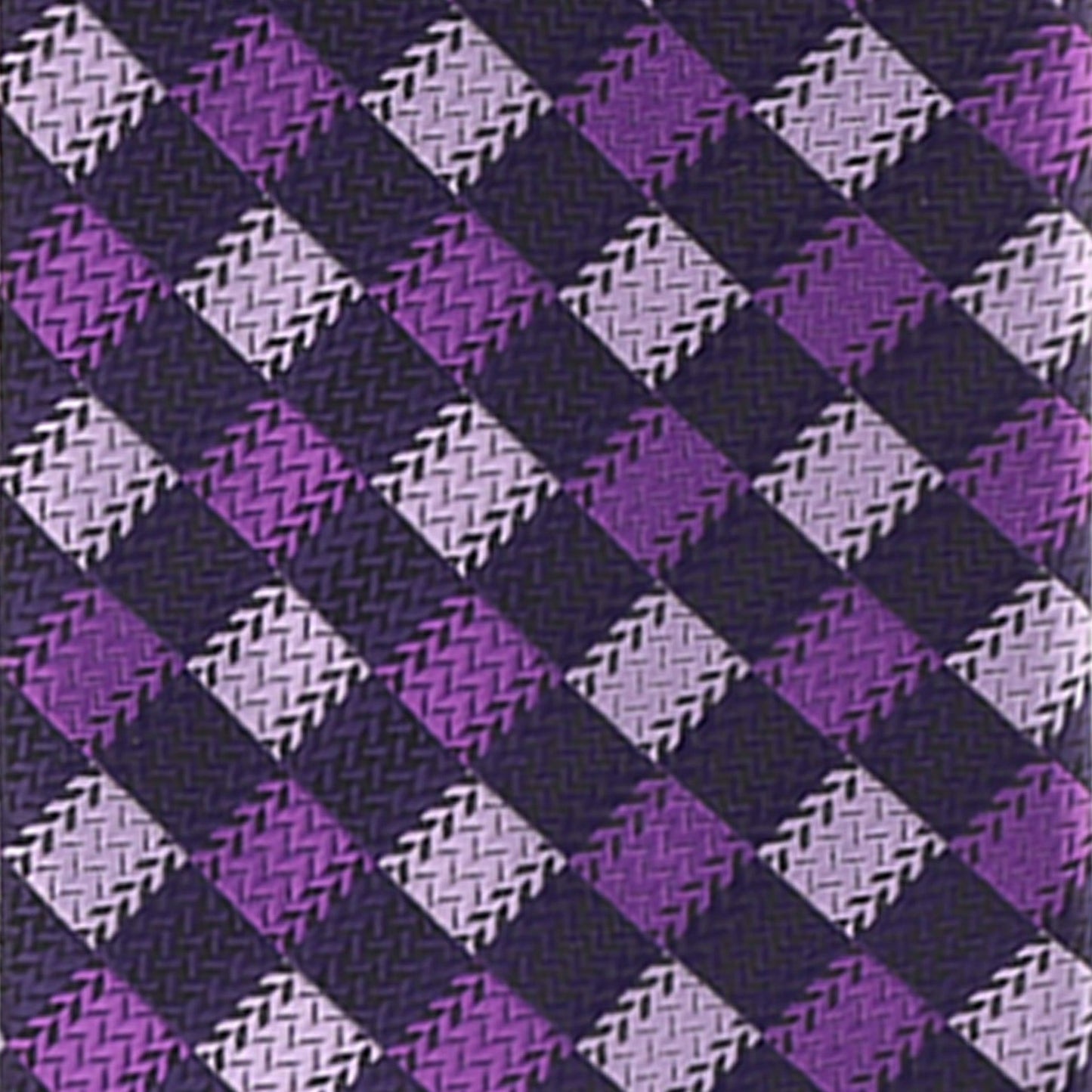 Vittorio Farina Men's Geometric Design Necktie & Pocket Square - D-1312 - Necktie & Pocket Square - Vittorio Farina