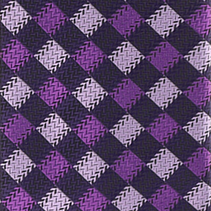 Vittorio Farina Men's Geometric Design Necktie & Pocket Square - D-1312 - Necktie & Pocket Square - Vittorio Farina