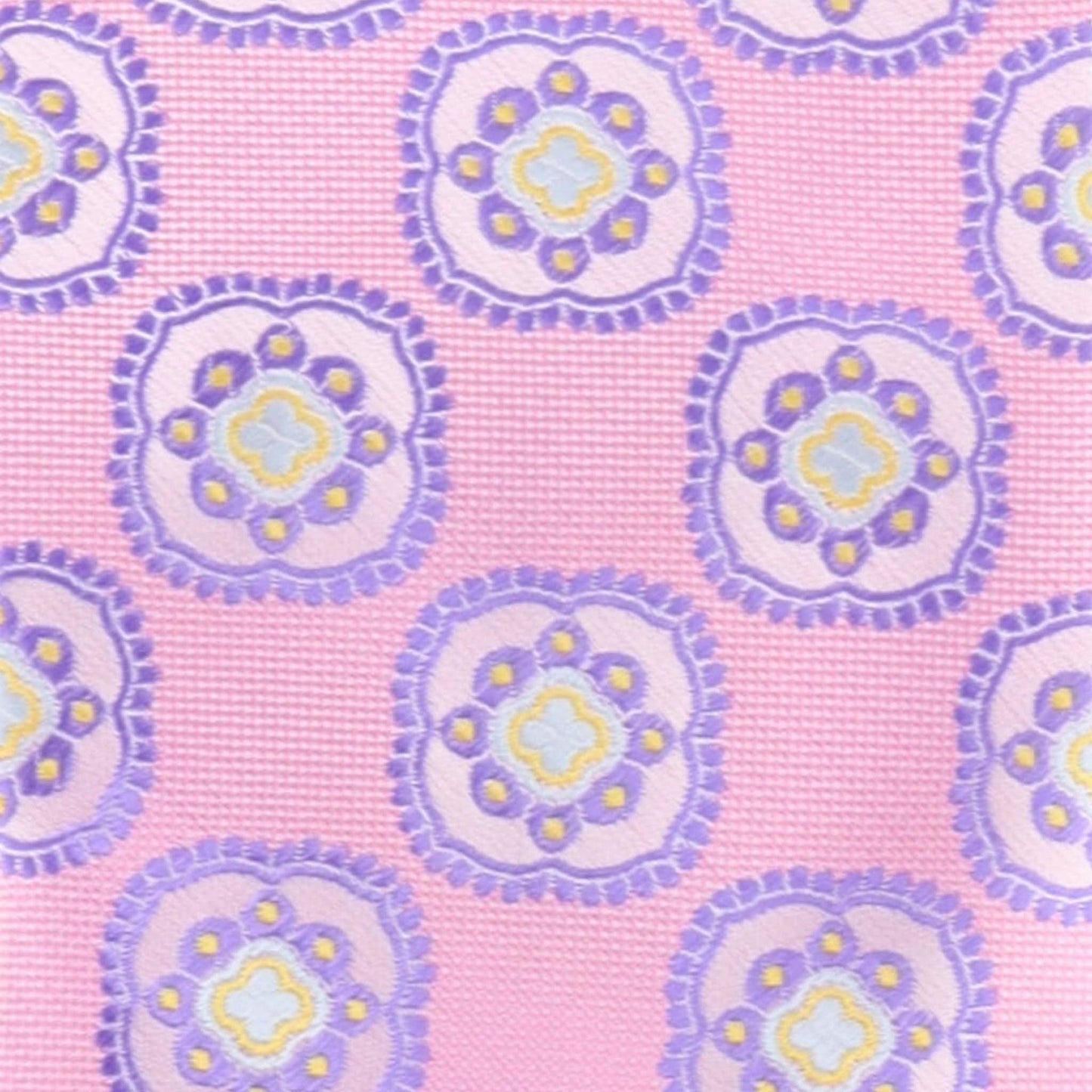 Vittorio Farina Men's Geometric Design Necktie & Pocket Square - D-1178 - Necktie & Pocket Square - Vittorio Farina