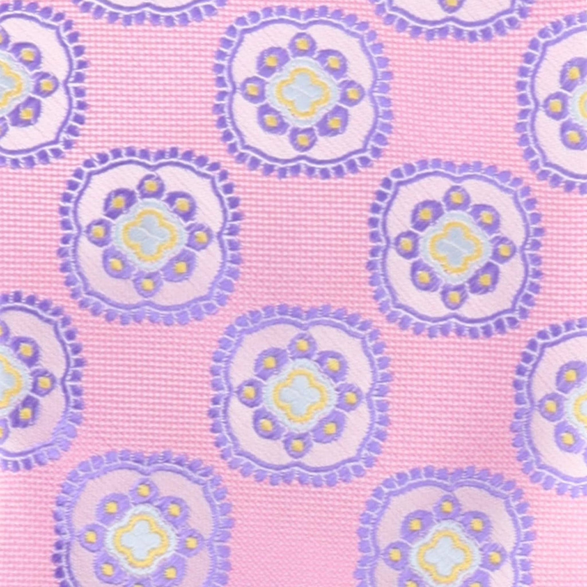Vittorio Farina Men's Geometric Design Necktie & Pocket Square - D-1178 - Necktie & Pocket Square - Vittorio Farina