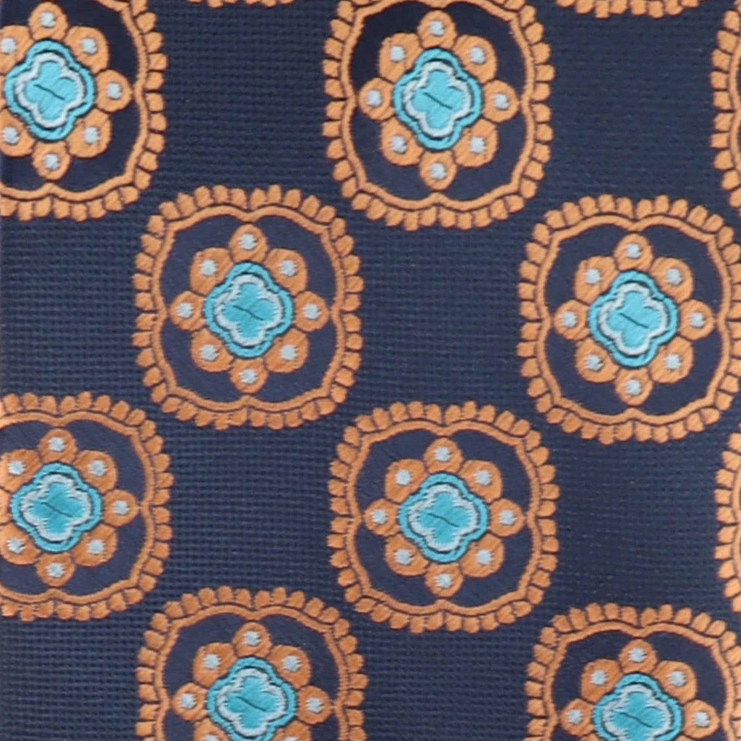 Vittorio Farina Men's Geometric Design Necktie & Pocket Square - D-1178 - Necktie & Pocket Square - Vittorio Farina