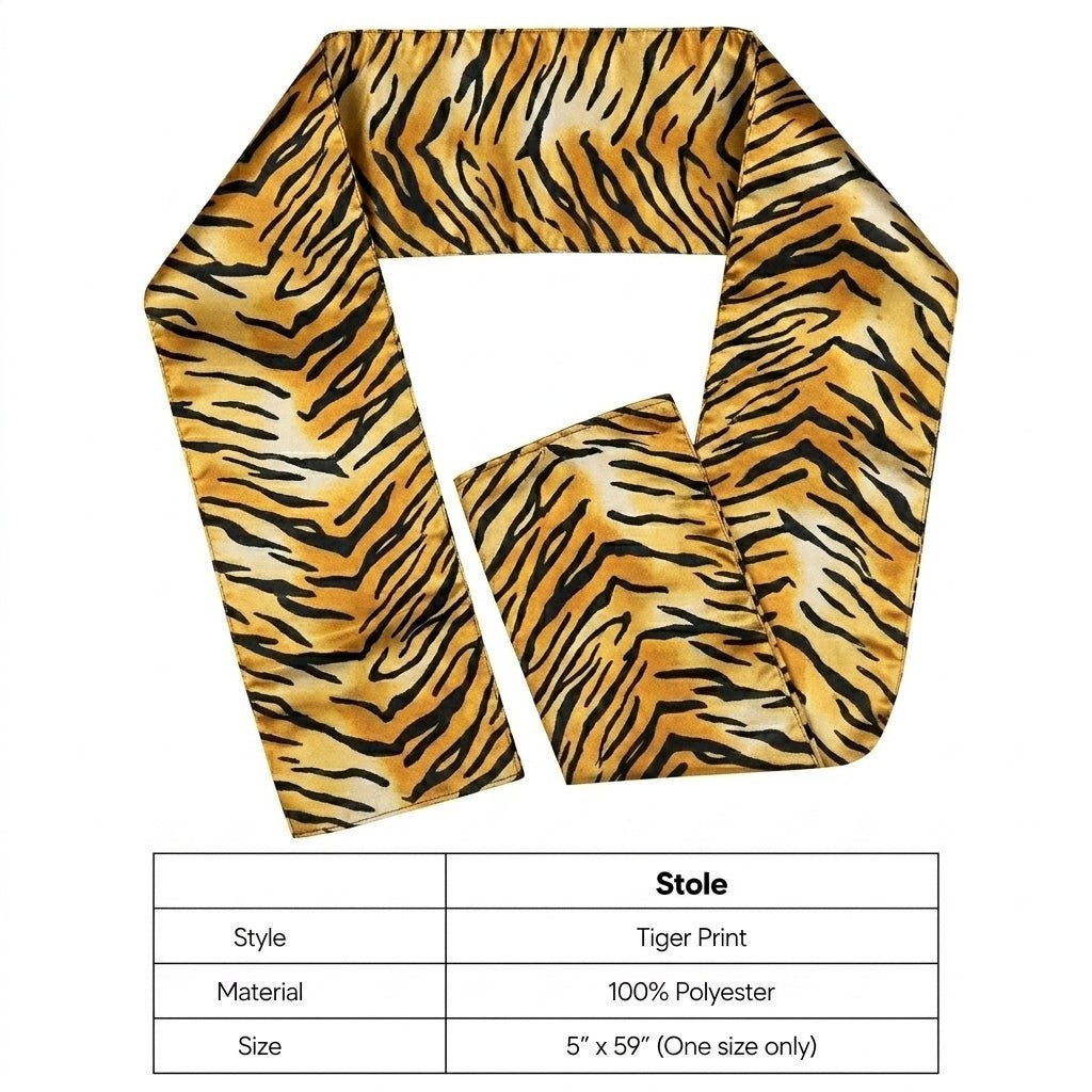 Vittorio Farina Mens' Kente Satin Scarf - Camo - Scarf - Vittorio Farina