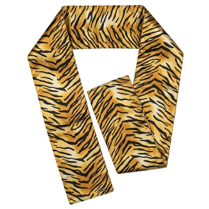 Vittorio Farina Mens' Kente Satin Scarf - Tiger - Scarf - Vittorio Farina