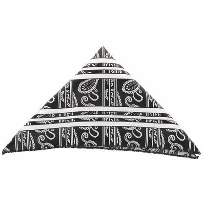 Vittorio Farina Men's Paisley Design Microfiber Pocket Square - Black and White Paisley - Pocket Square - Vittorio Farina