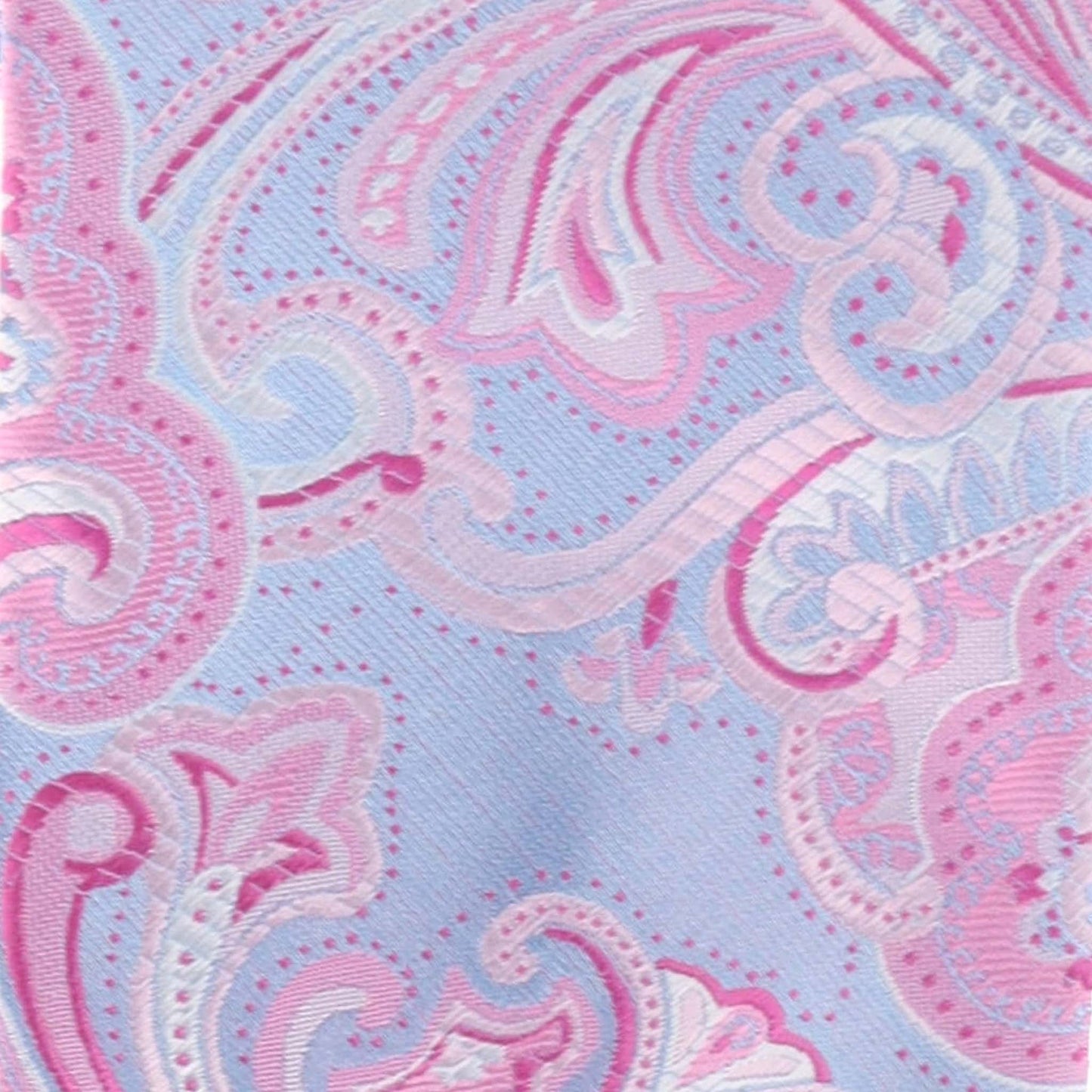 Vittorio Farina Men's Paisley Design Necktie & Pocket Square - D-1145 - Necktie & Pocket Square - Vittorio Farina