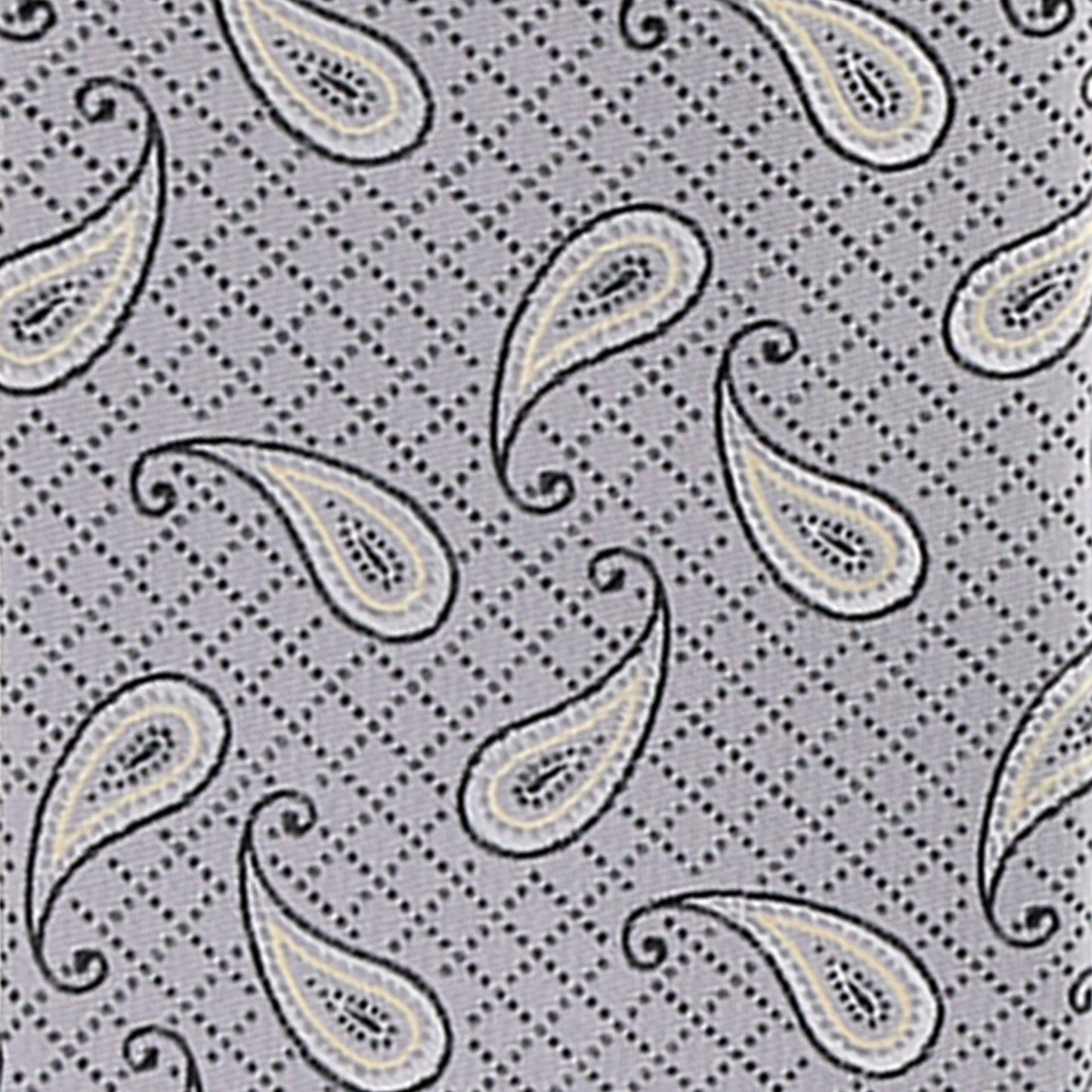 Vittorio Farina Men's Paisley Design Necktie & Pocket Square - D-1145 - Necktie & Pocket Square - Vittorio Farina