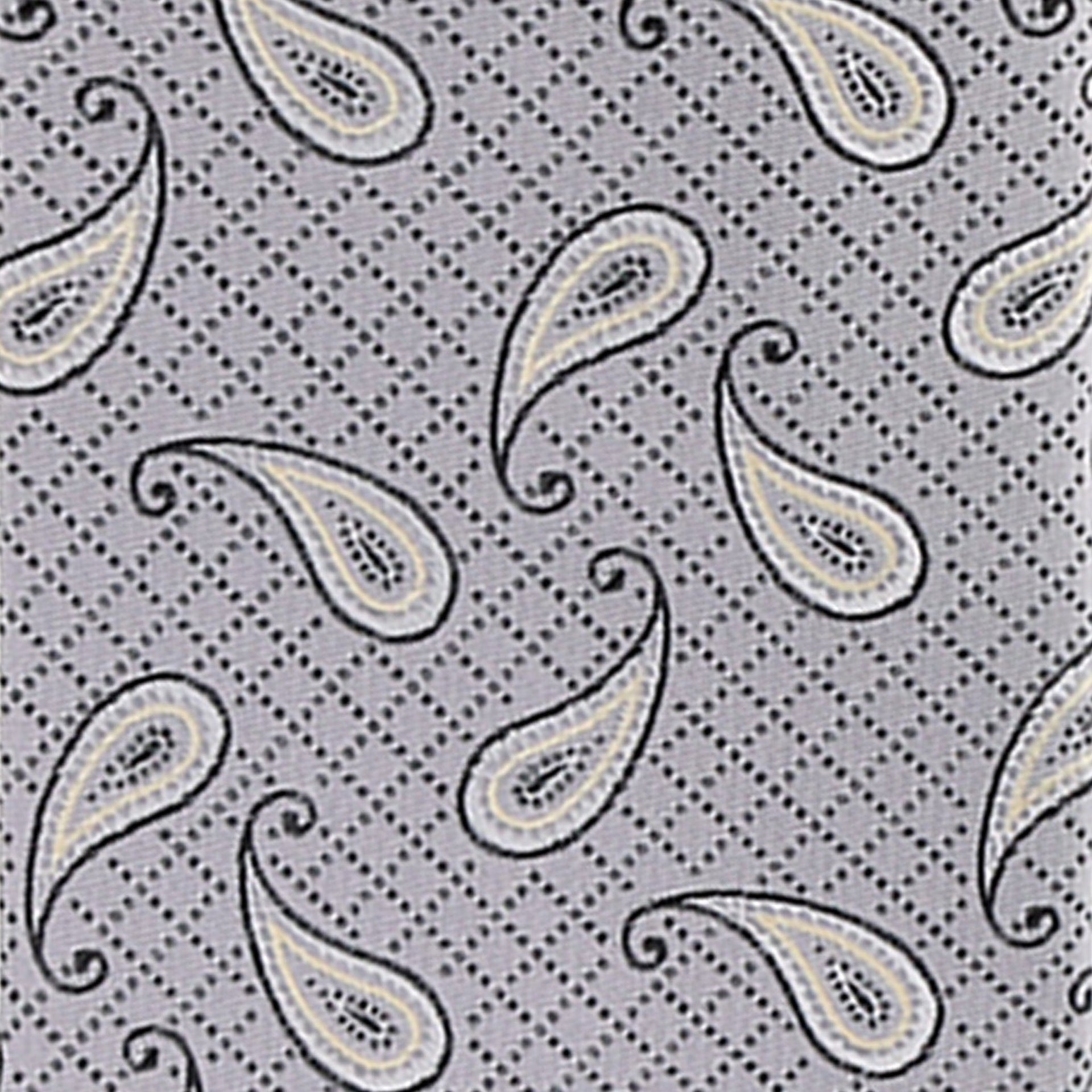 Vittorio Farina Men's Paisley Design Necktie & Pocket Square - D-1145 - Necktie & Pocket Square - Vittorio Farina