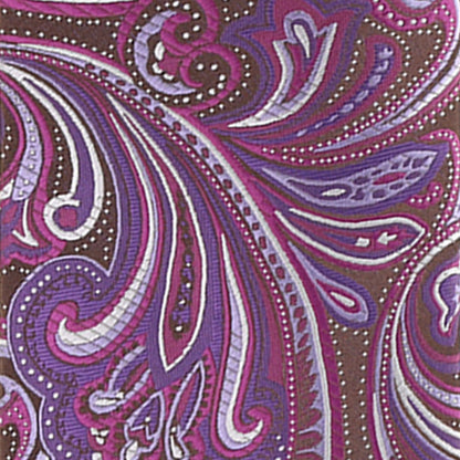Vittorio Farina Men's Paisley Design Necktie & Pocket Square - D-1145 - Necktie & Pocket Square - Vittorio Farina