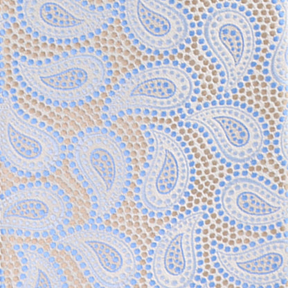 Vittorio Farina Men's Paisley Design Necktie & Pocket Square - D-1145 - Necktie & Pocket Square - Vittorio Farina