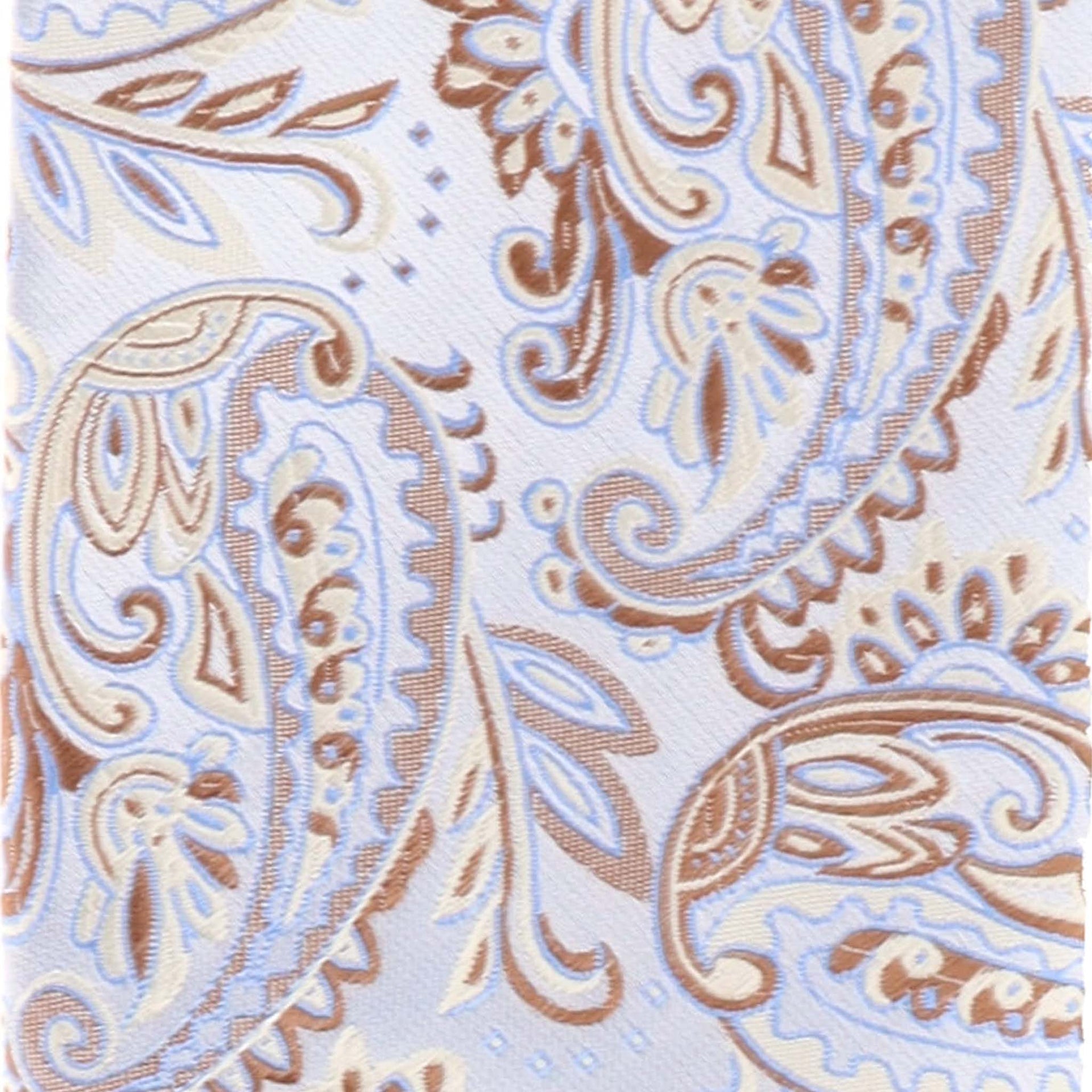 Vittorio Farina Men's Paisley Design Necktie & Pocket Square - D-1145 - Necktie & Pocket Square - Vittorio Farina
