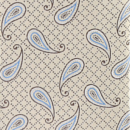 Vittorio Farina Men's Paisley Design Necktie & Pocket Square - D-1145 - Necktie & Pocket Square - Vittorio Farina