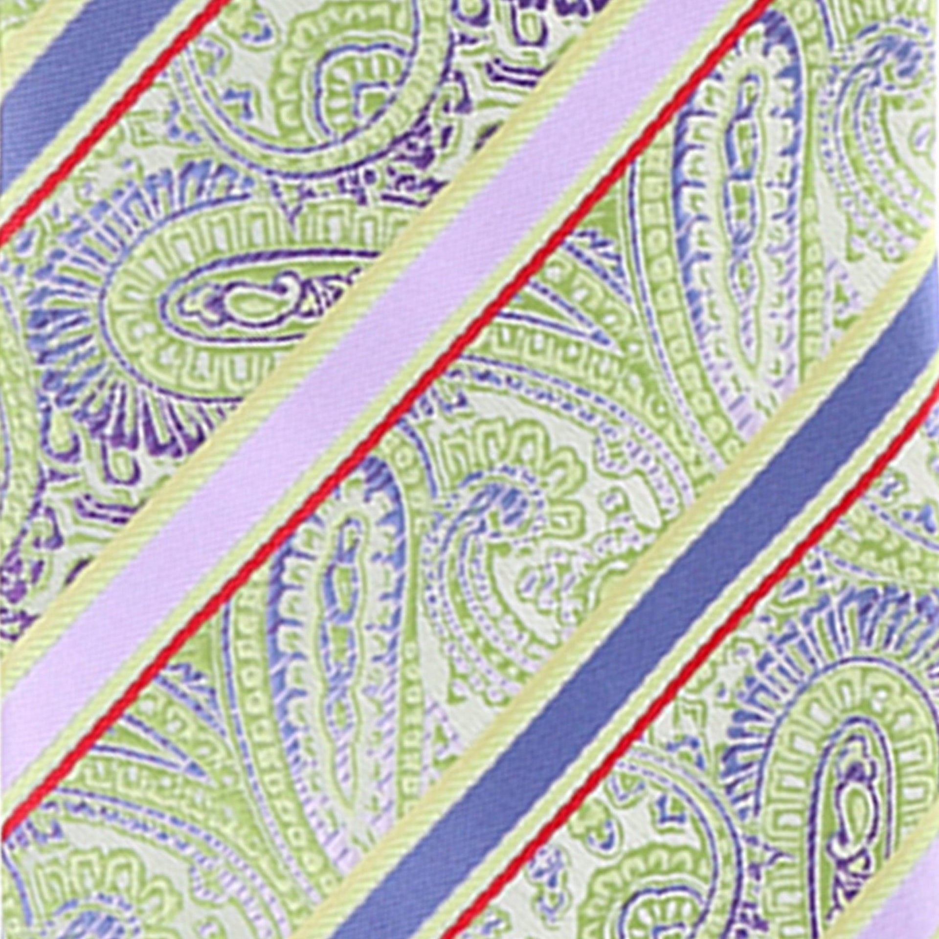 Vittorio Farina Men's Paisley Design Necktie & Pocket Square - D-1145 - Necktie & Pocket Square - Vittorio Farina