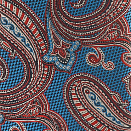 Vittorio Farina Men's Paisley Design Necktie & Pocket Square - D-1145 - Necktie & Pocket Square - Vittorio Farina