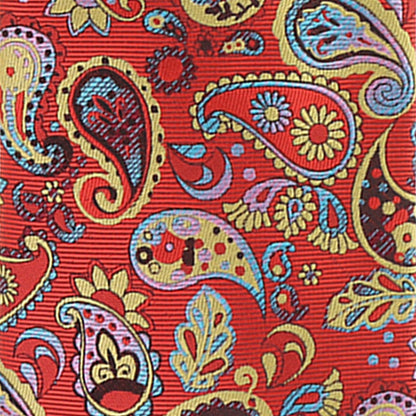 Vittorio Farina Men's Paisley Design Necktie & Pocket Square - D-1145 - Necktie & Pocket Square - Vittorio Farina