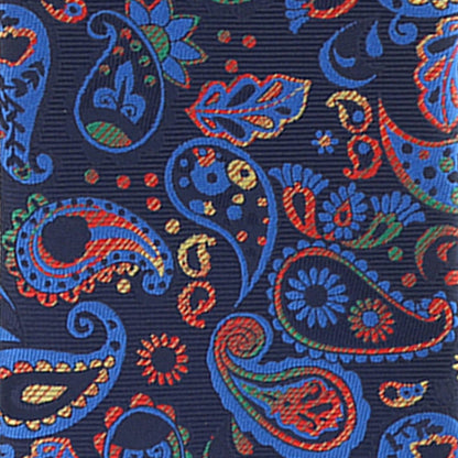 Vittorio Farina Men's Paisley Design Necktie & Pocket Square - D-1145 - Necktie & Pocket Square - Vittorio Farina