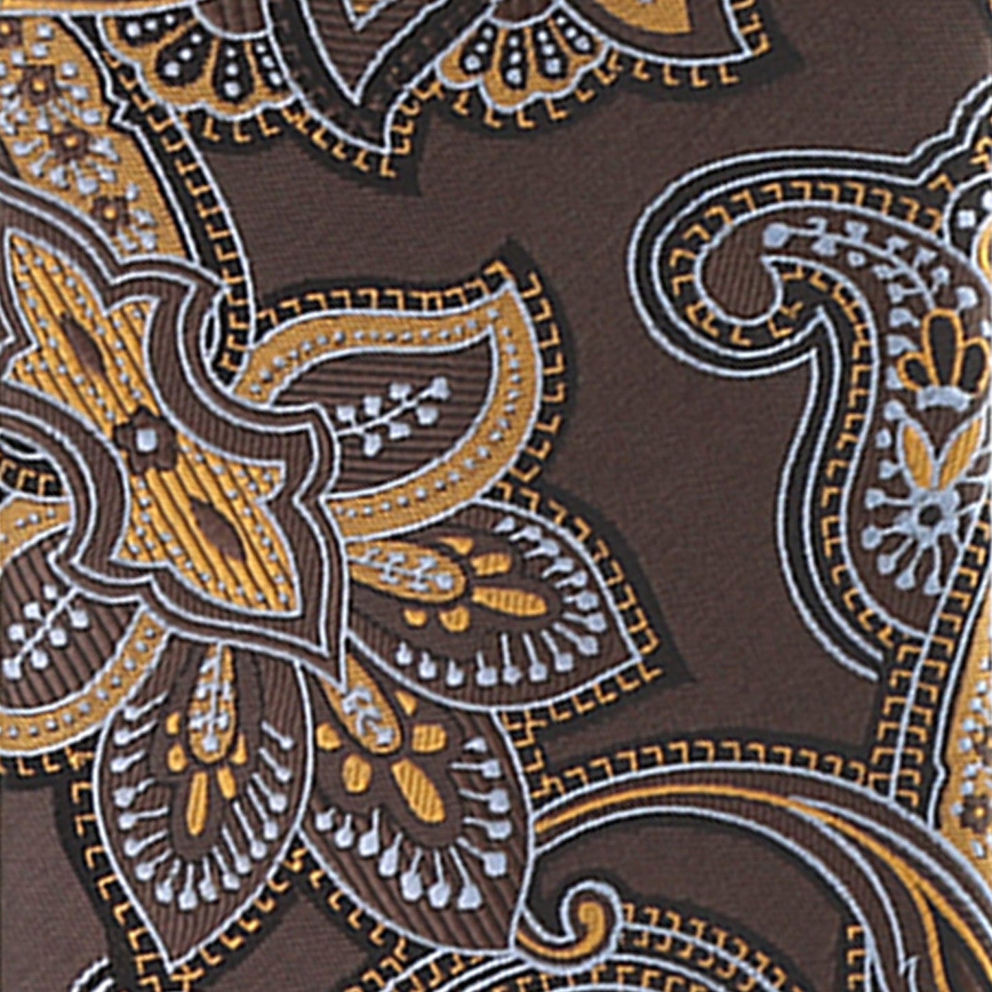Vittorio Farina Men's Paisley Design Necktie & Pocket Square - D-1172 - Necktie & Pocket Square - Vittorio Farina
