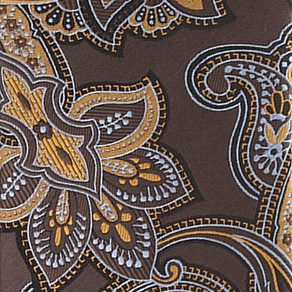 Vittorio Farina Men's Paisley Design Necktie & Pocket Square - D-1172 - Necktie & Pocket Square - Vittorio Farina