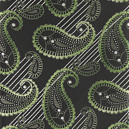 Vittorio Farina Men's Paisley Design Necktie & Pocket Square - D-1172 - Necktie & Pocket Square - Vittorio Farina