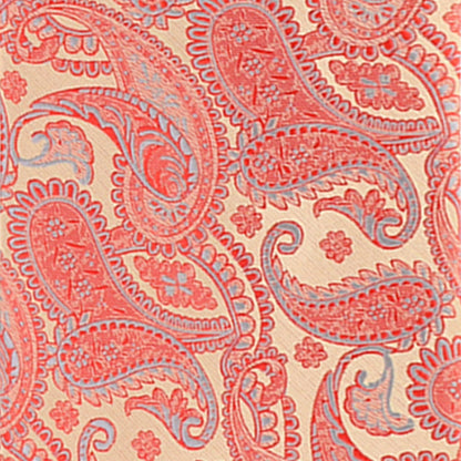 Vittorio Farina Men's Paisley Design Necktie & Pocket Square - D-1287 - Necktie & Pocket Square - Vittorio Farina
