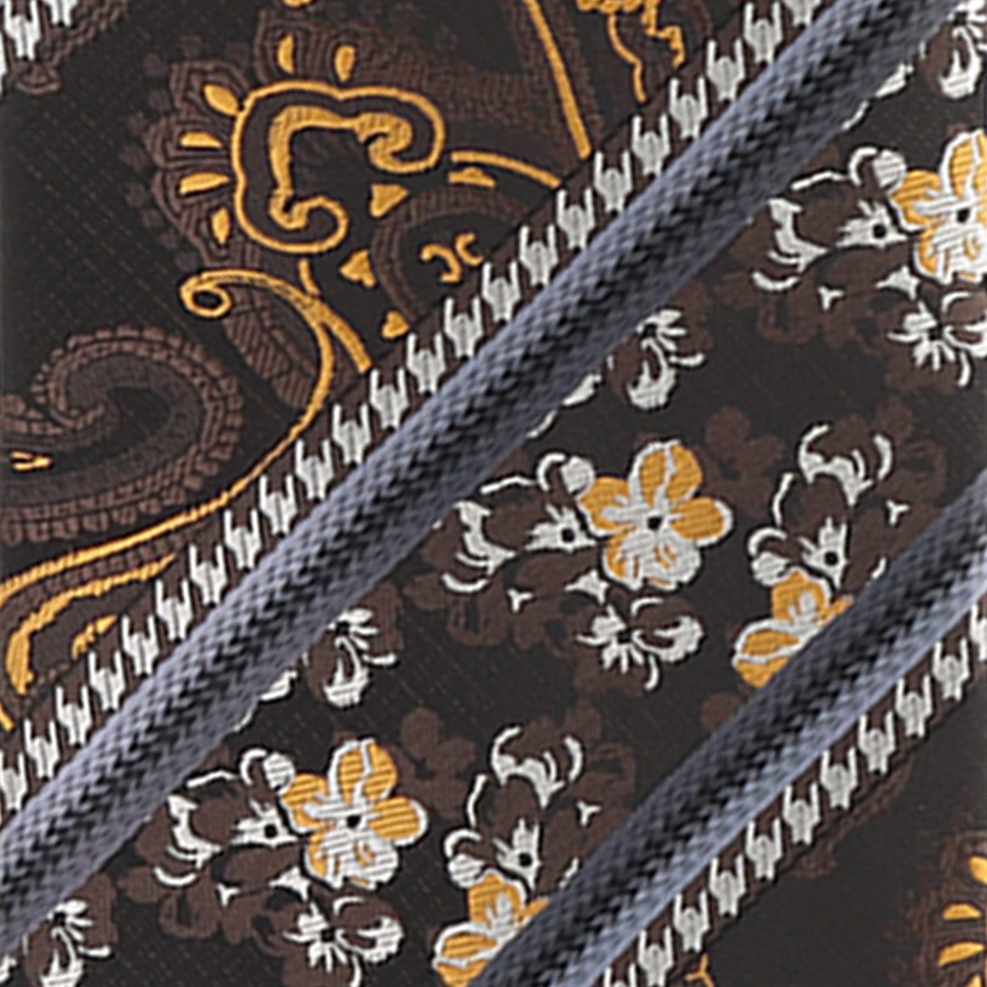 Vittorio Farina Men's Paisley Design Necktie & Pocket Square - D-1287 - Necktie & Pocket Square - Vittorio Farina