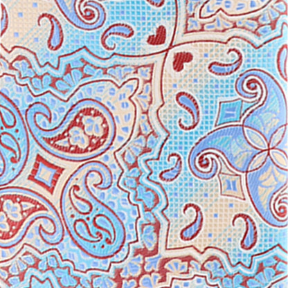 Vittorio Farina Men's Paisley Design Necktie & Pocket Square - D-1310 - Necktie & Pocket Square - Vittorio Farina