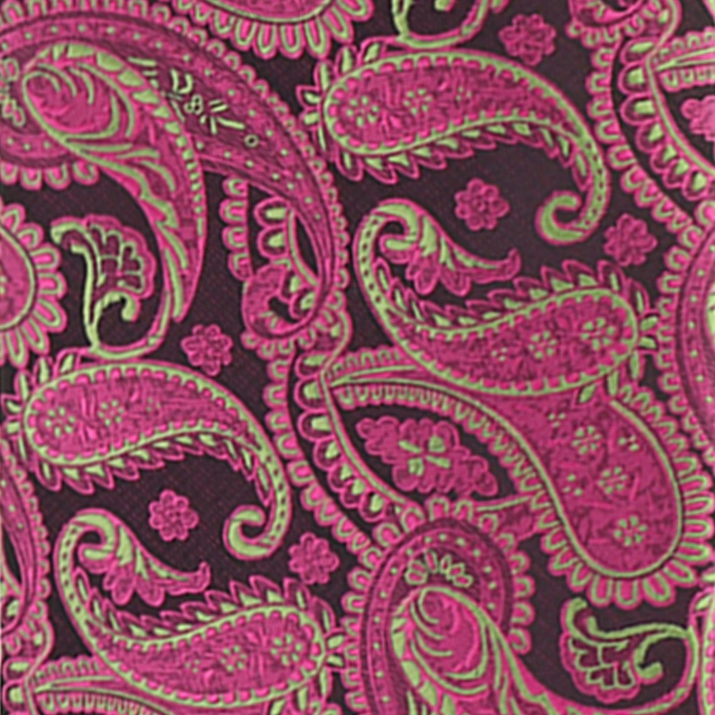 Vittorio Farina Men's Paisley Design Necktie & Pocket Square - D-1310 - Necktie & Pocket Square - Vittorio Farina