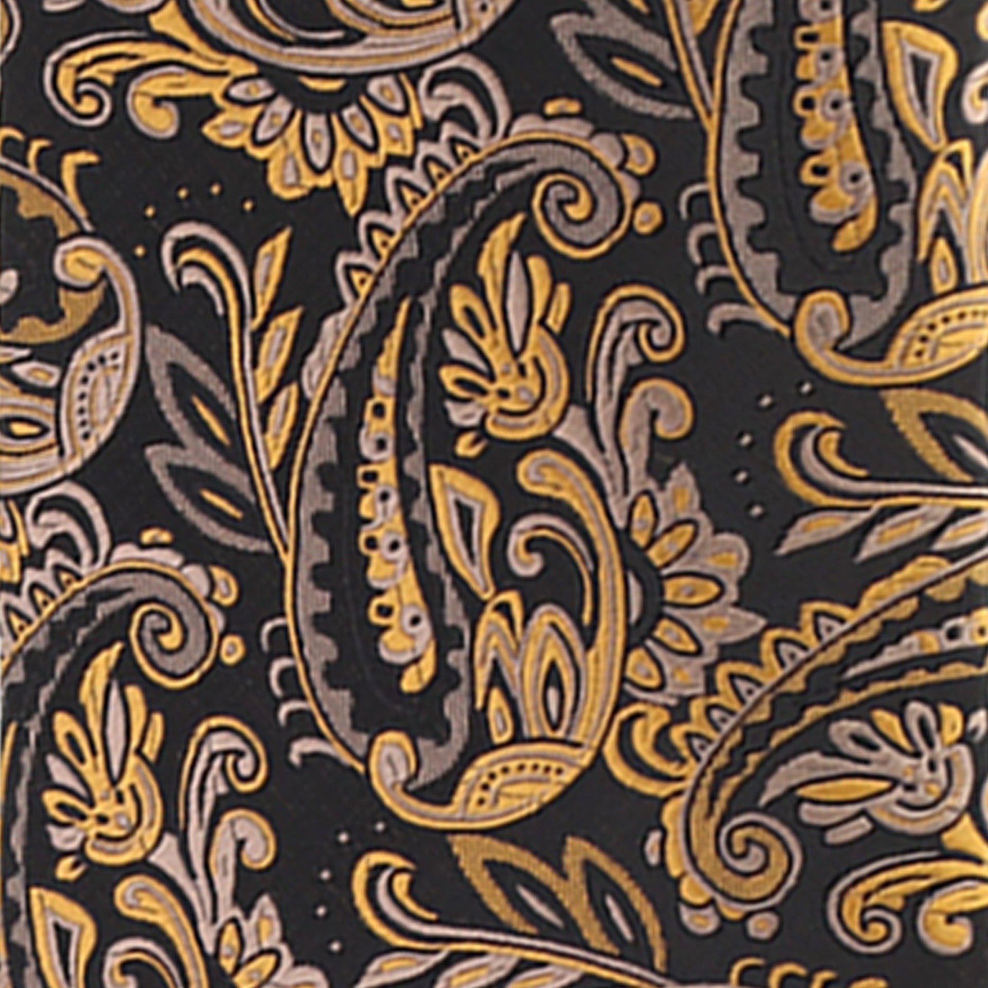 Vittorio Farina Men's Paisley Design Necktie & Pocket Square - D-1310 - Necktie & Pocket Square - Vittorio Farina