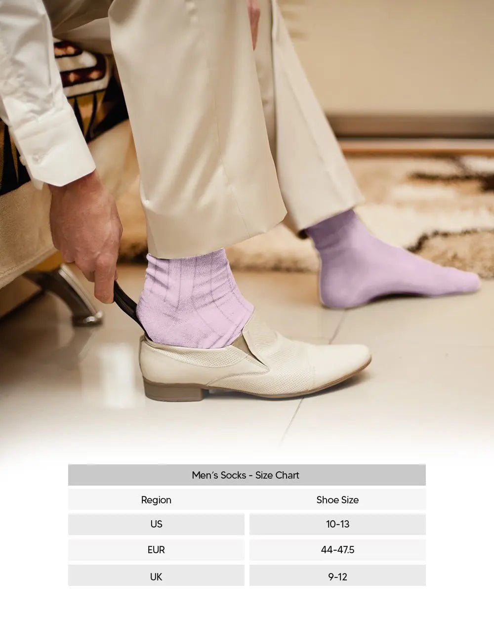 Vittorio Farina Men's Ribbed Shear Nylon Anklet Dress Socks - Pink - Socks - Vittorio Farina