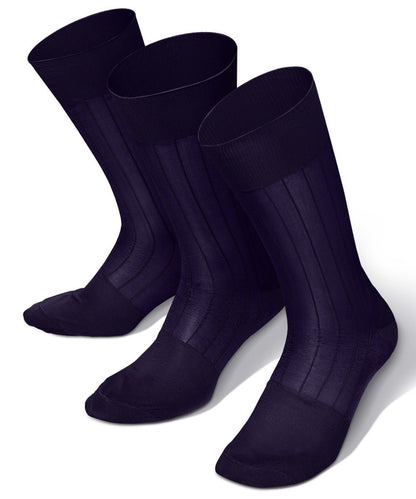 Vittorio Farina Men's Ribbed Shear Nylon Anklet Dress Socks - Pink - Socks - Vittorio Farina