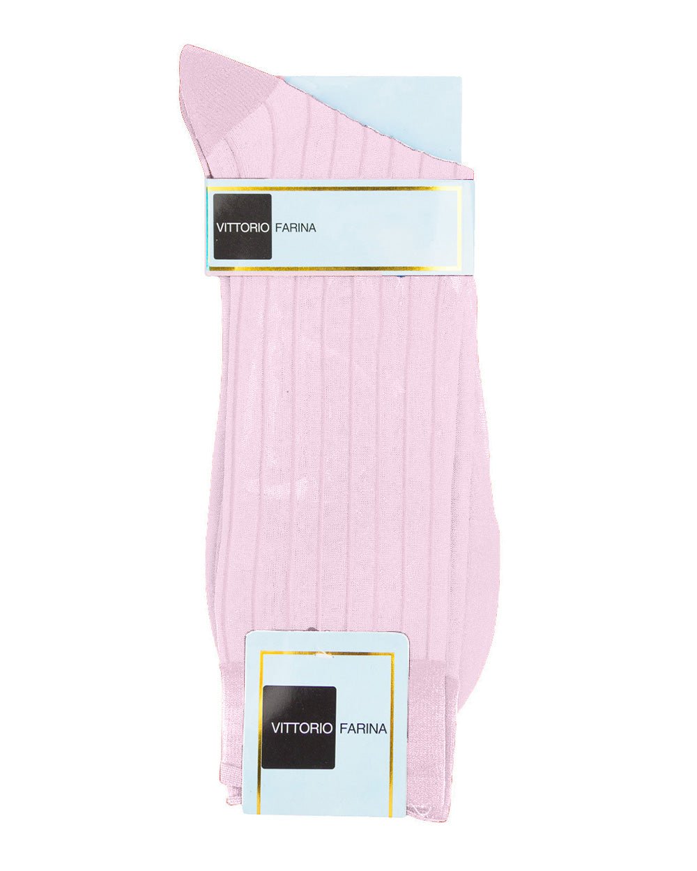 Vittorio Farina Men's Ribbed Shear Nylon Anklet Dress Socks - Black - Socks - Vittorio Farina