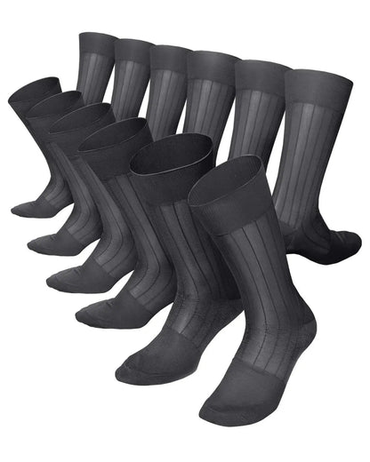 Vittorio Farina Men's Ribbed Shear Nylon Anklet Dress Socks - Rust Red - Socks - Vittorio Farina