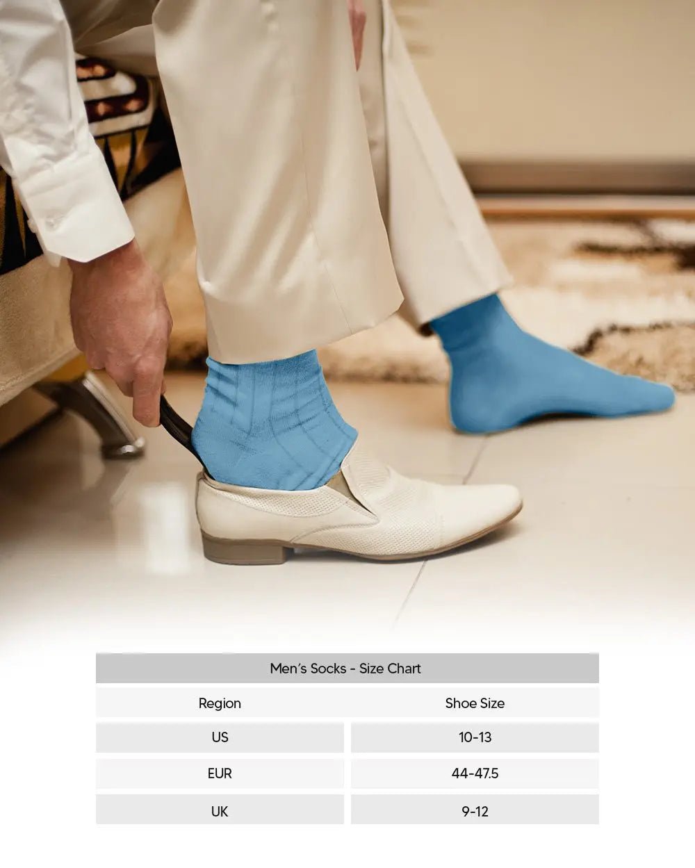 Vittorio Farina Men's Ribbed Shear Nylon Anklet Dress Socks - Silver - Socks - Vittorio Farina