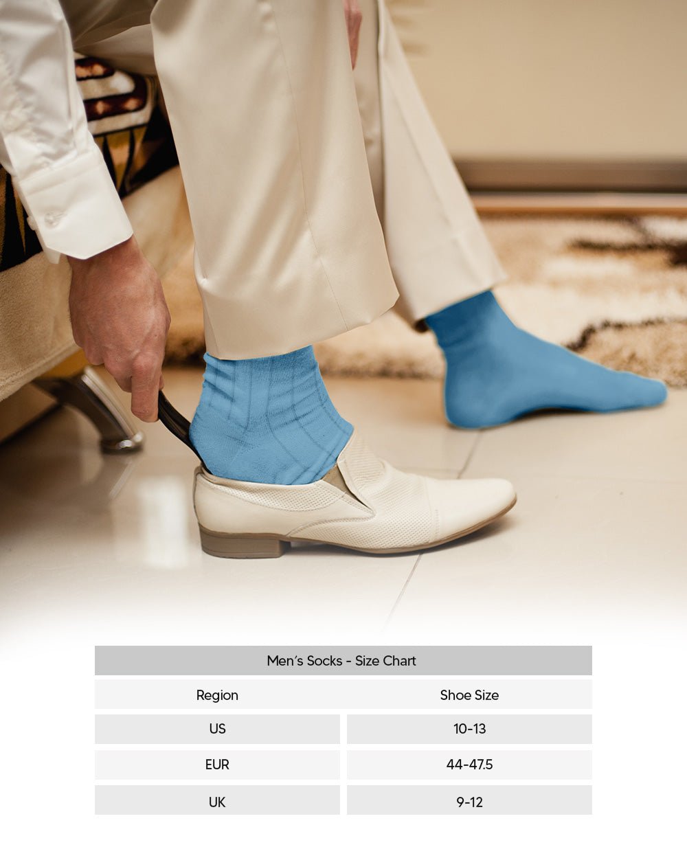 Vittorio Farina Men's Ribbed Shear Nylon Anklet Dress Socks - Silver - Socks - Vittorio Farina