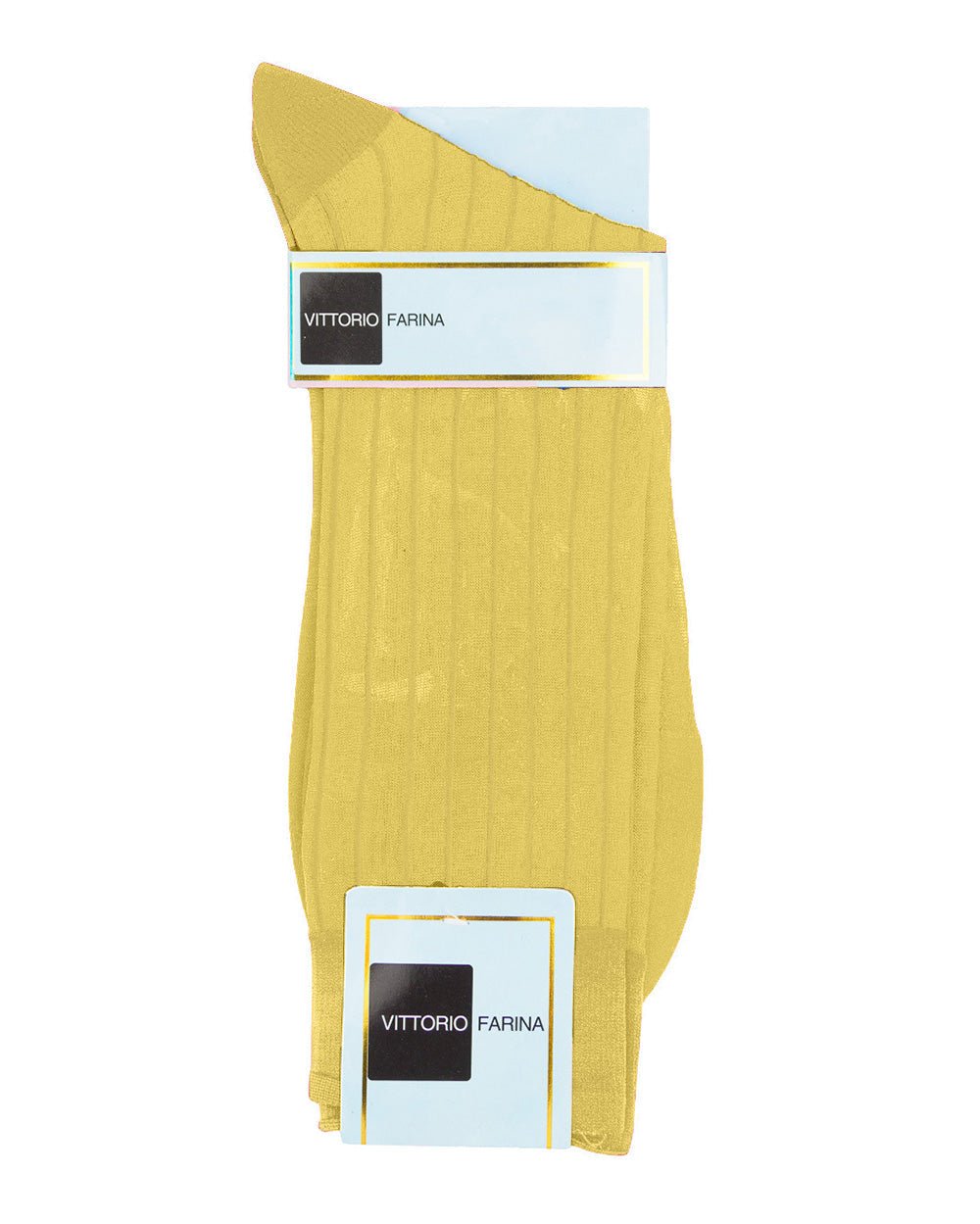 Vittorio Farina Men's Ribbed Shear Nylon Anklet Dress Socks - Black - Socks - Vittorio Farina