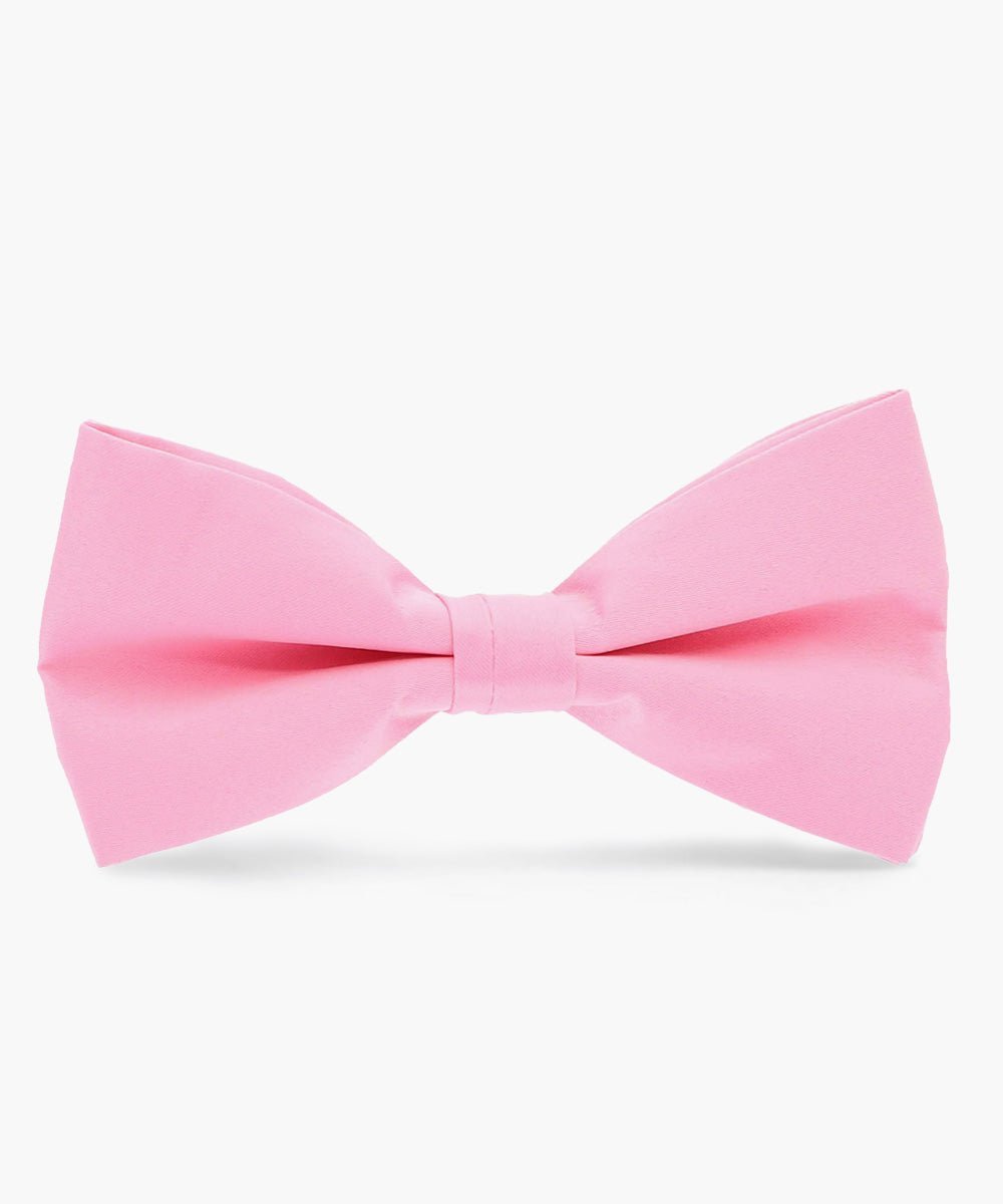 Vittorio Farina Men's Satin Bow Tie in Gift Box - Bubblegum Pink - Bow Tie - Vittorio Farina