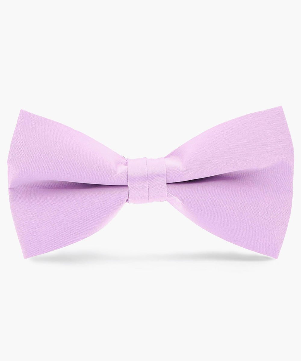 Vittorio Farina Men's Satin Bow Tie in Gift Box - Lavender - Bow Tie - Vittorio Farina