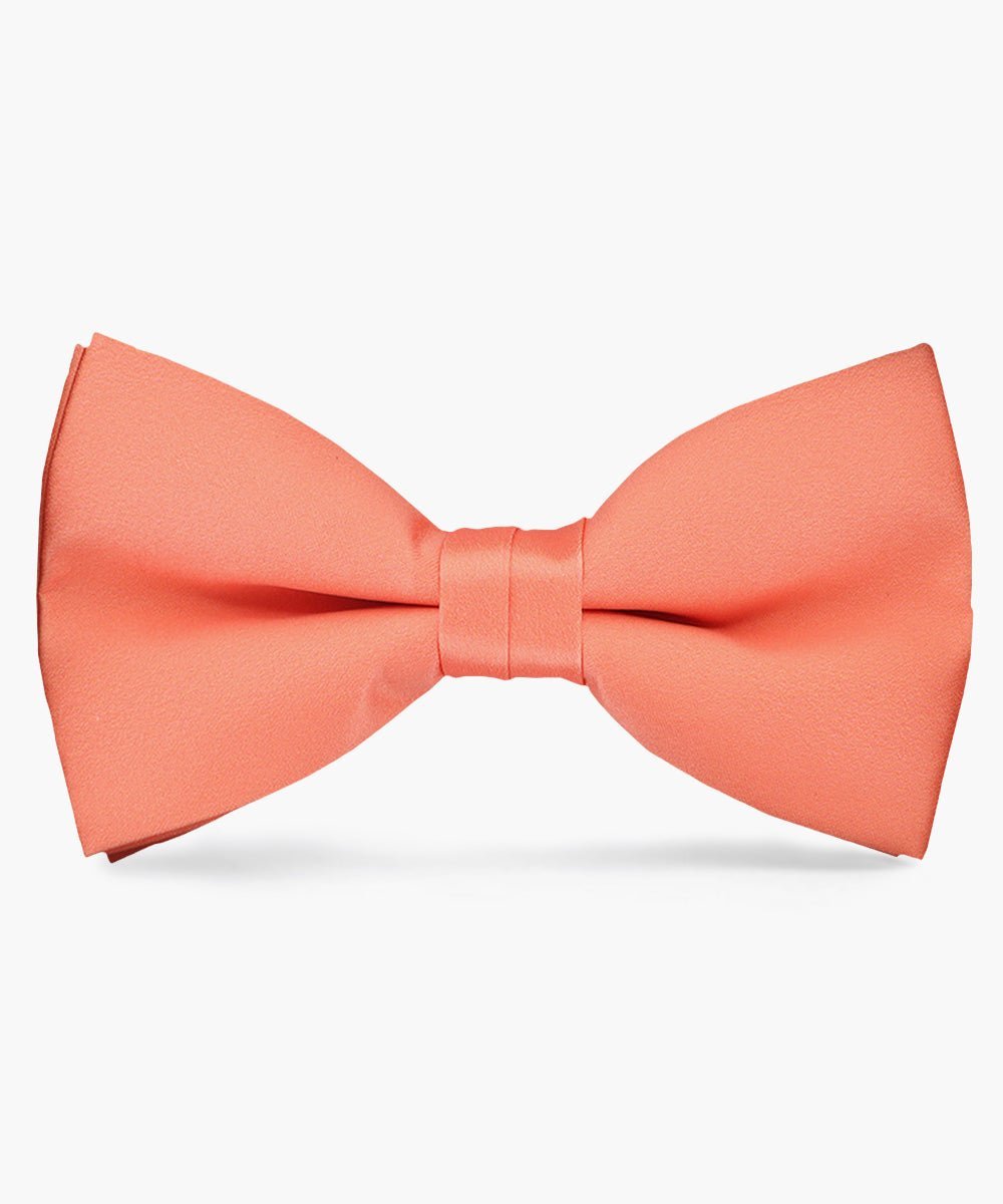 Vittorio Farina Men's Satin Bow Tie in Gift Box - Rose Gold - Bow Tie - Vittorio Farina