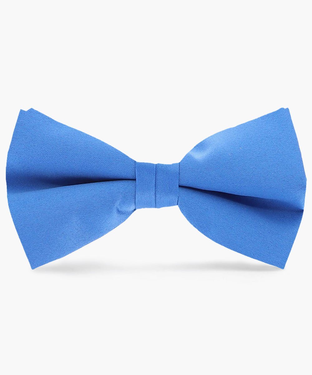 Vittorio Farina Men's Satin Bow Tie in Gift Box - Royal Blue - Bow Tie - Vittorio Farina