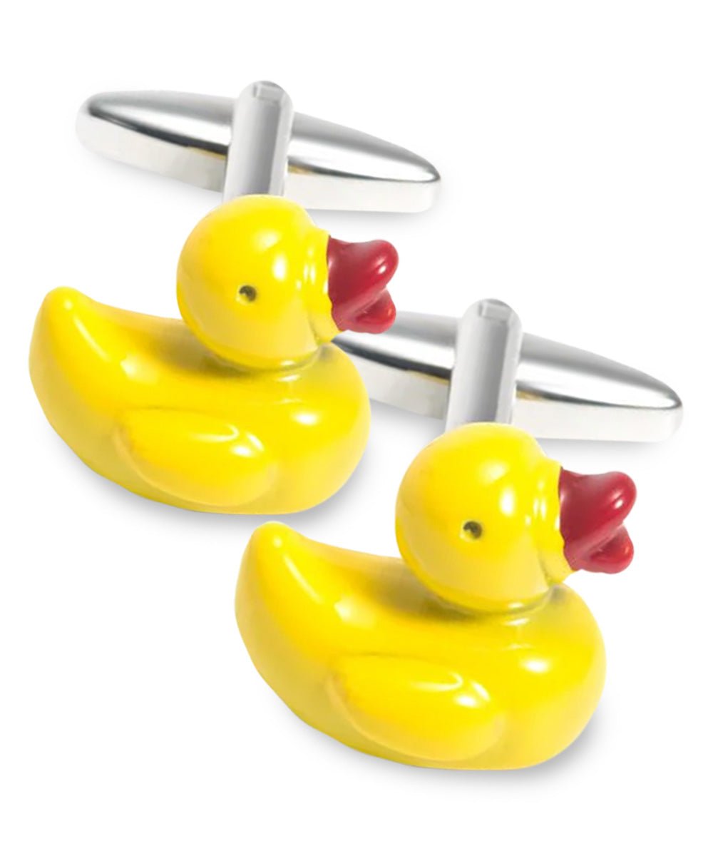 Vittorio Vico Animal Themed Cufflinks in Gift Box: CL36XX Series - Yellow Duck - Cufflinks - Vittorio Vico