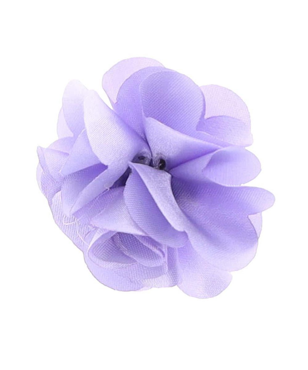 Vittorio Vico Boy's Satin Flower Lapel Pin - Lavender - Boyswear - Vittorio Vico