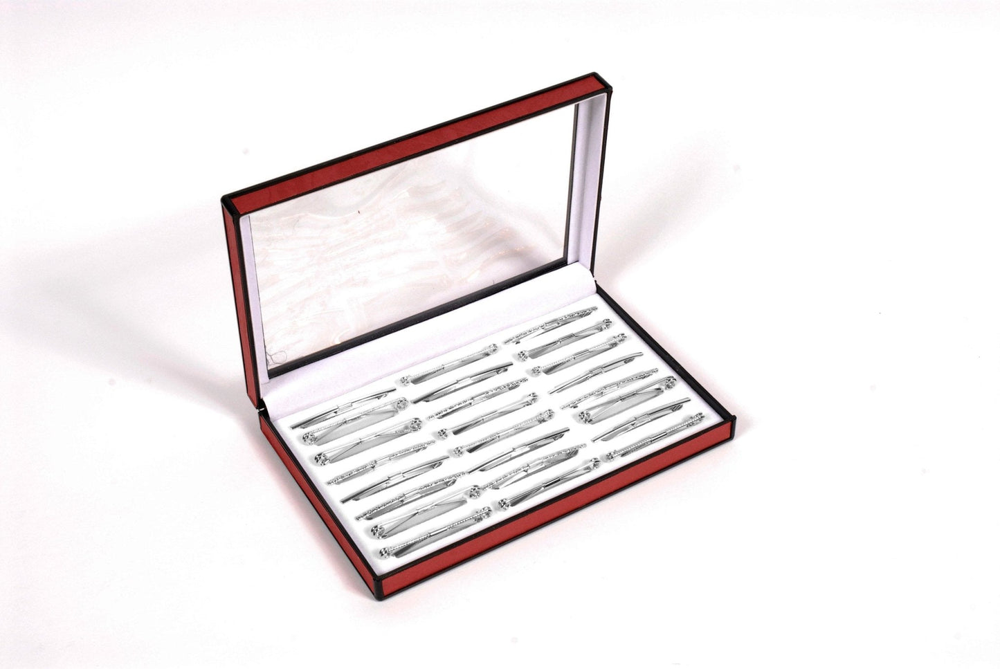 Vittorio Vico Collar Bars in Presentation Box: 24 Pack - Gold - Collar Bars - Vittorio Vico