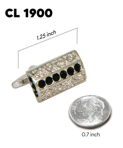Vittorio Vico Colorful Classic Bar Cufflinks: CL19XX Series - CL 1900 - Cufflinks - Vittorio Vico